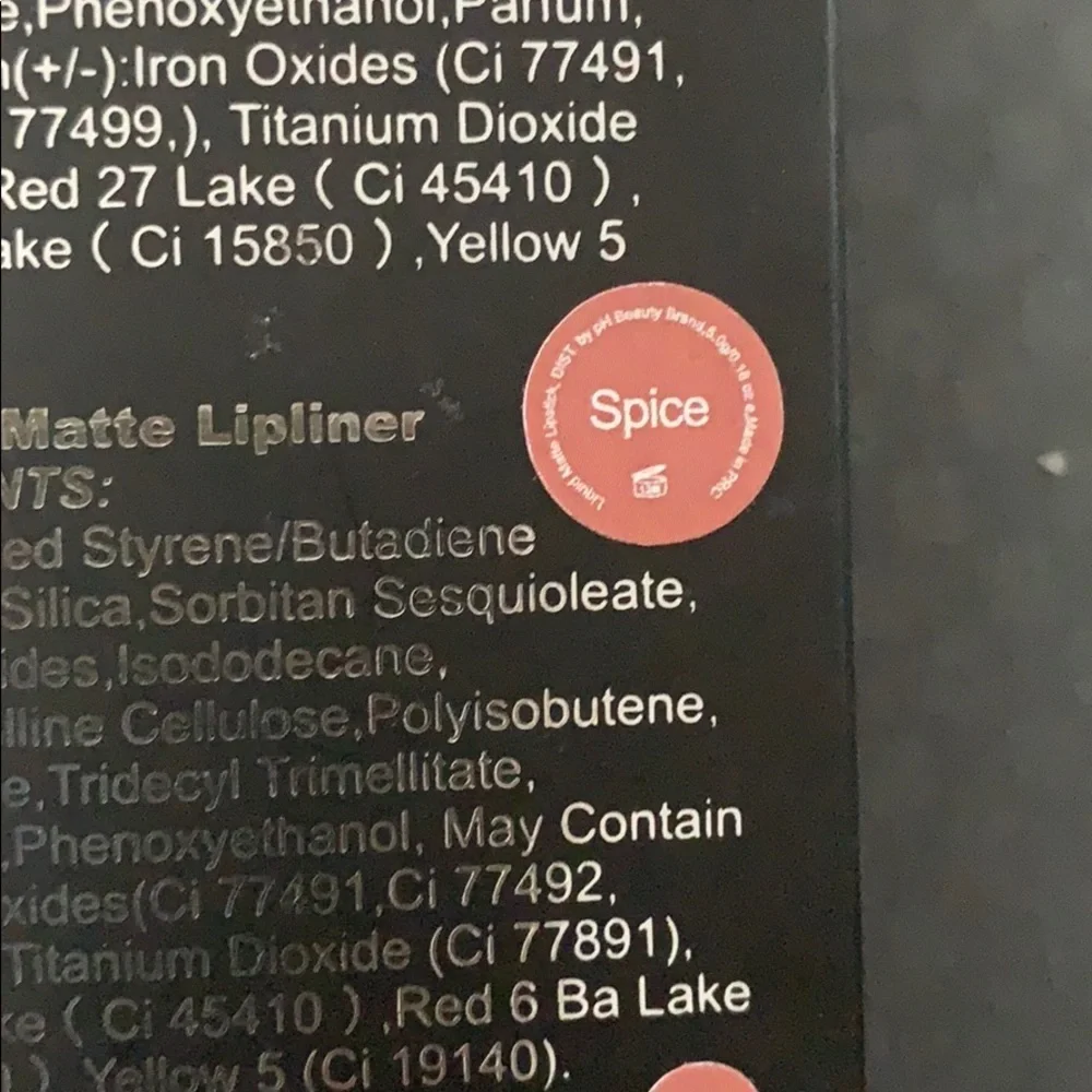 PH lipstick set in spice
